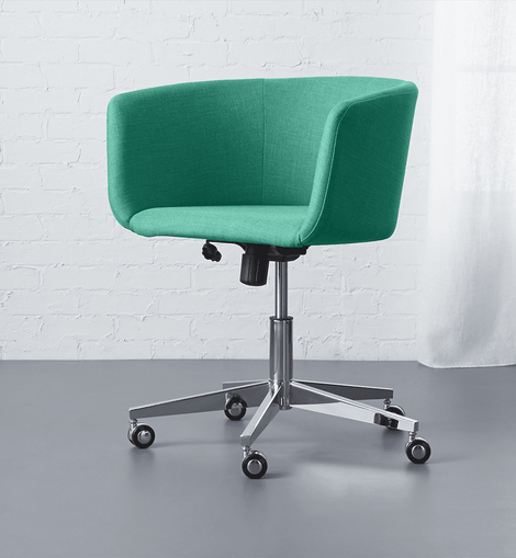 Coup Teal Office Chair